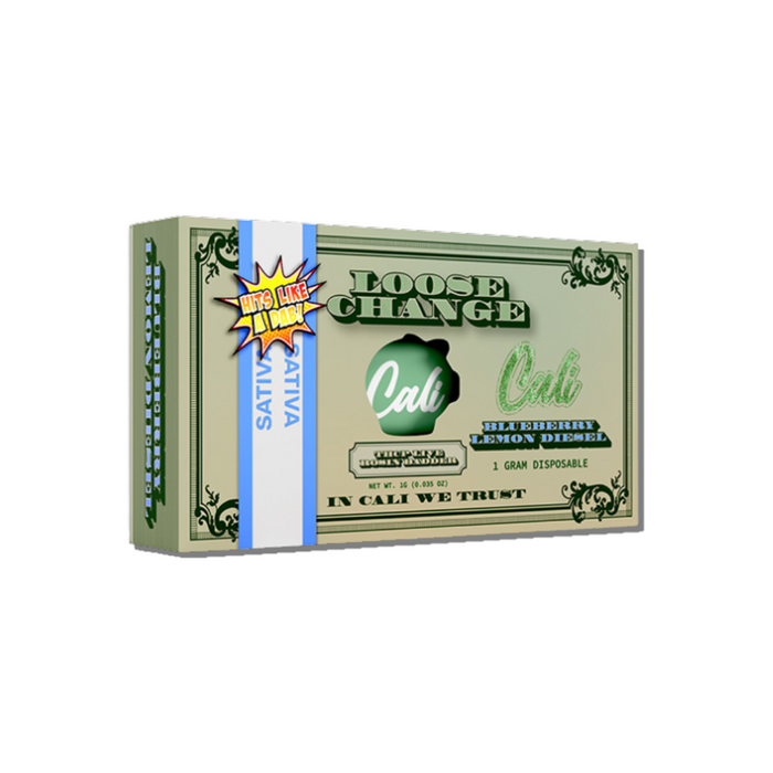 Cali Extrax Loose Change THCP 1G Disposable- Blueberry Lemon Diesel 