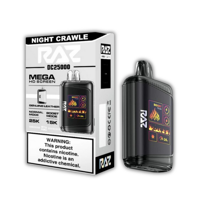 RAZ DC25000 Disposable Vape Night Crawle