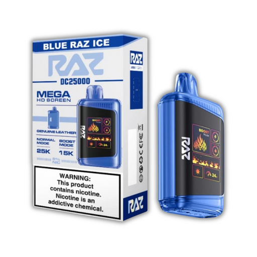 RAZ DC25000 Disposable Vape Blue Raz Ice