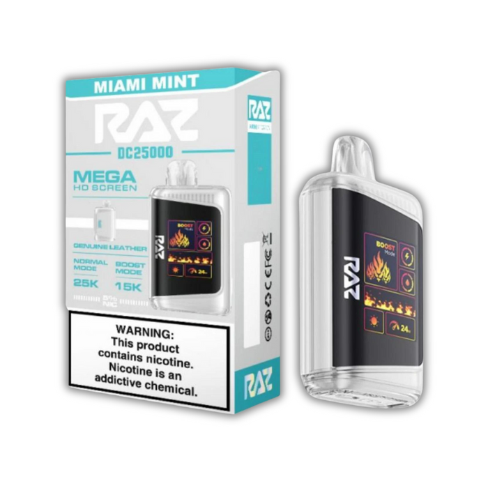 RAZ DC25000 Disposable Vape Miami Mint