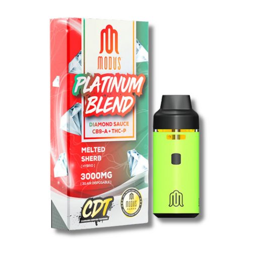 Modus Platinum Blend Disposable Vape 3G Melted Sherb