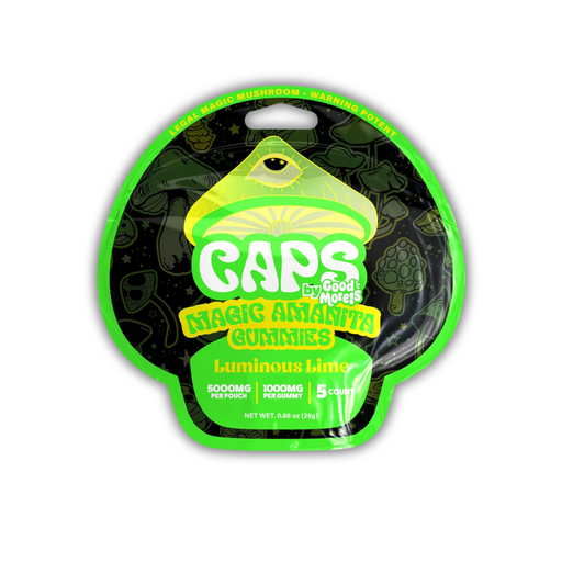 CAPS Magic Amanita Mushroom Gummies 5000mg By Good Morels
