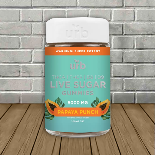 Urb THCA + THCP Live Sugar Gummies 5000mg