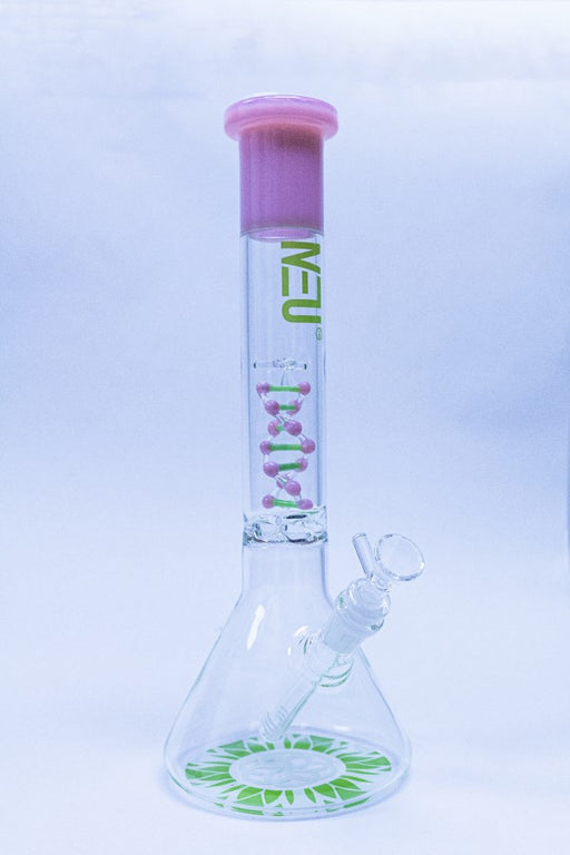 Pink Green 12'' NEU Tornado DNA Beaker