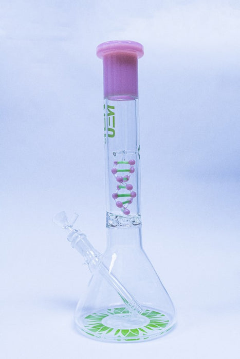 Pink Green 12'' NEU Tornado DNA Beaker